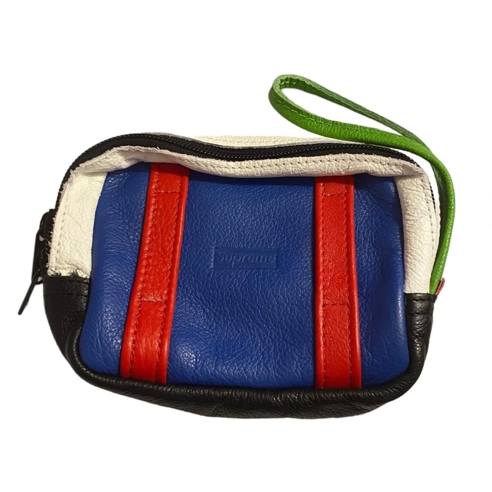 Supreme Vanson Multicolored Leather Wrist Bag, NWOT, $195 - Picture 5 of 16